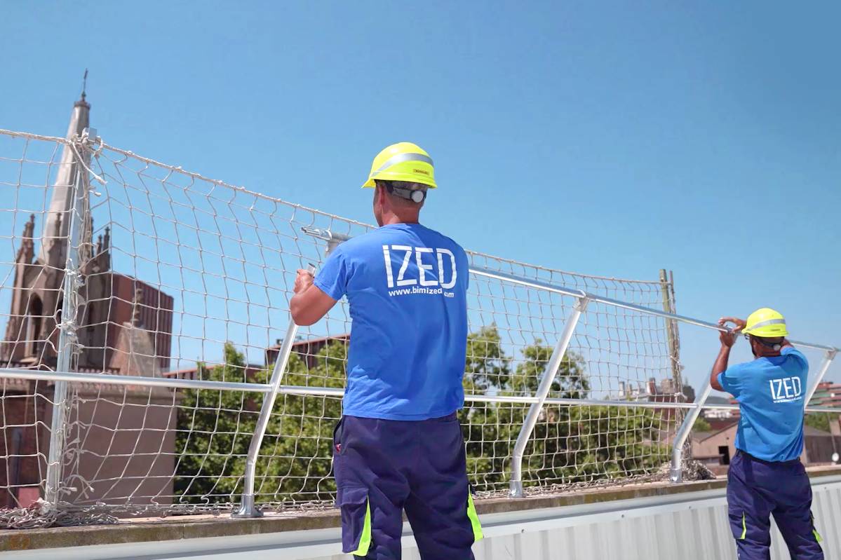 instalación sistemas anticaidas barcelona