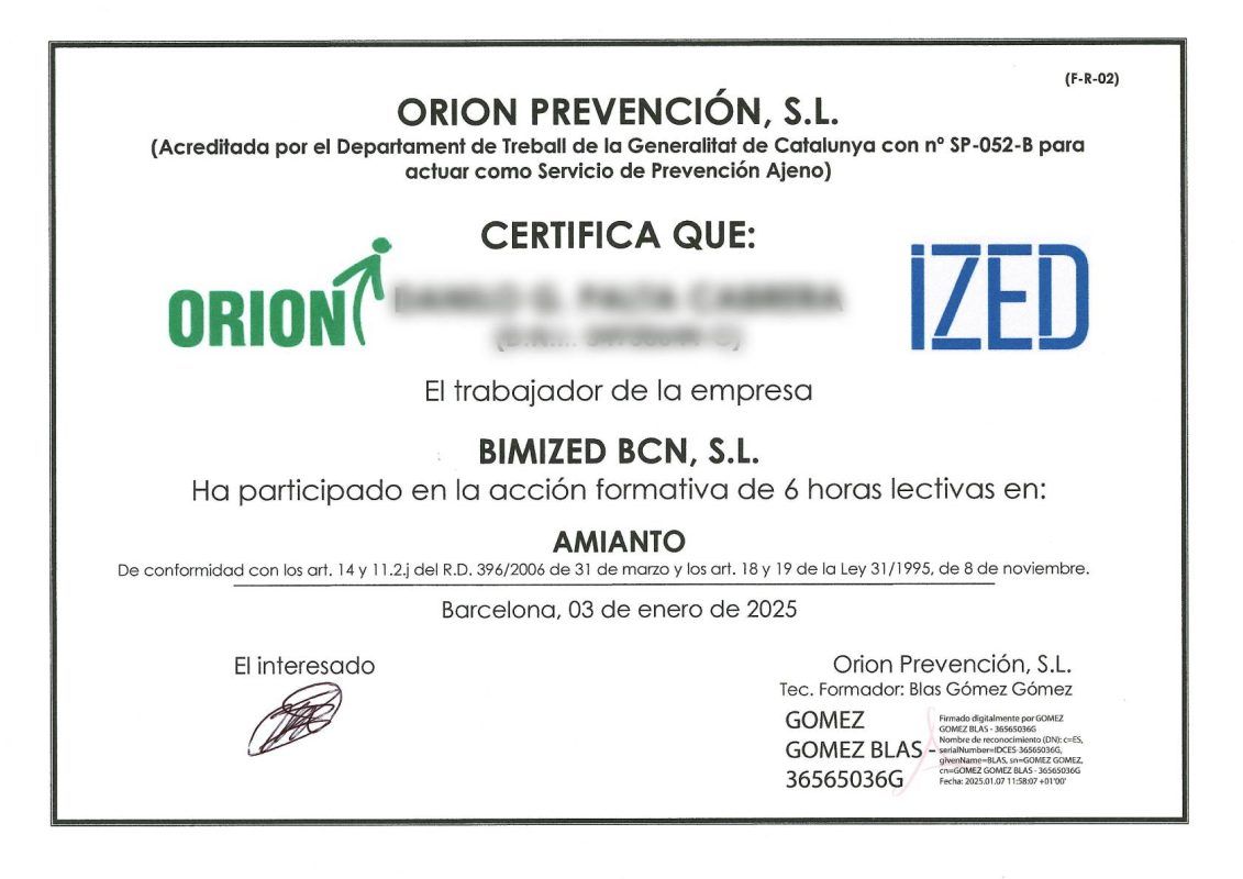 PRL 6H AMIANTO DANILO GASTON 250103-1